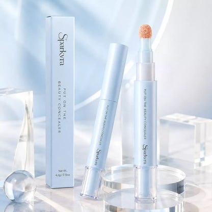 SPARKARV™ 2-in-1 Concealer Pen – Cover Age Spots, Dark Circles & Dull Skin Naturally