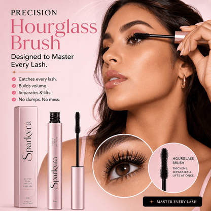 SPARKVRA™ Lash Growth Mascara – Clump-Free Volume, Longer-Looking Lift & Lash Conditioning Care