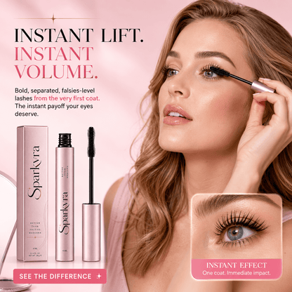 SPARKVRA™ Lash Growth Mascara – Clump-Free Volume, Longer-Looking Lift & Lash Conditioning Care