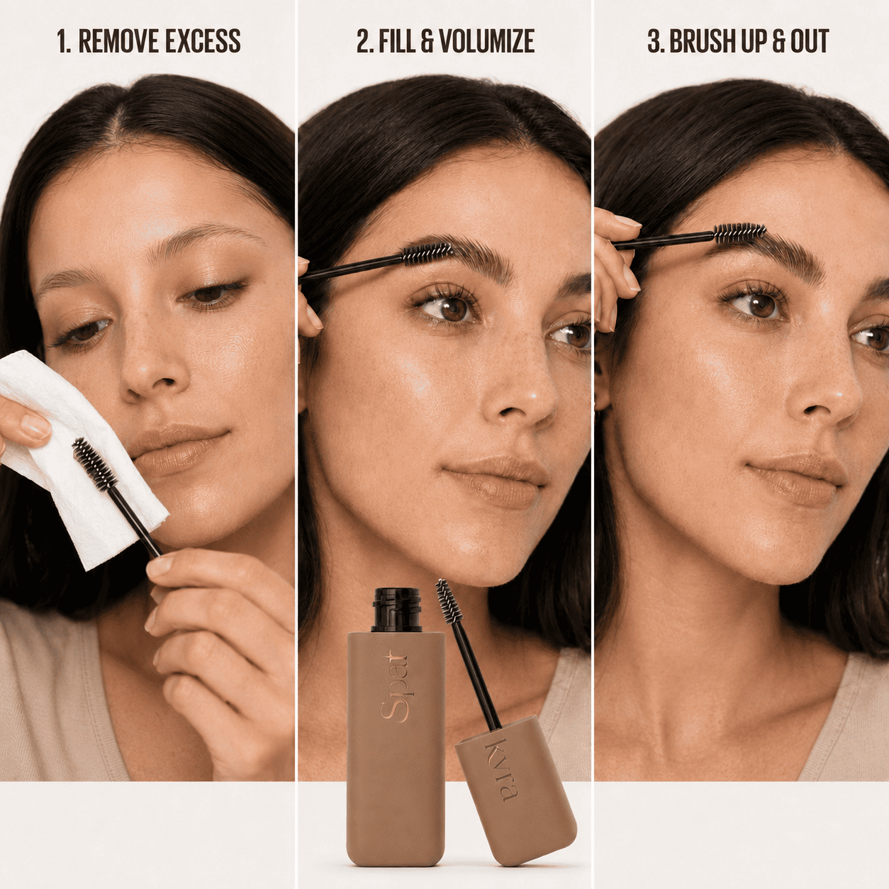 SPARKVRA™ Fluffy Brow Mousse for Flat, Sparse Brows