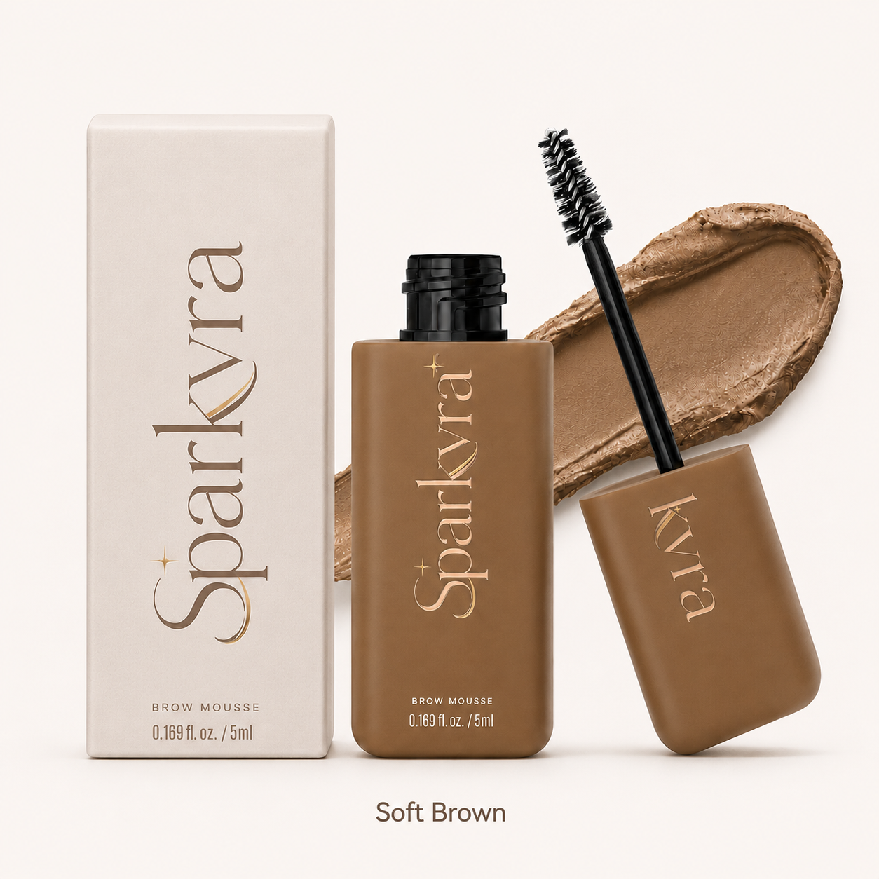 SPARKVRA™ Fluffy Brow Mousse for Flat, Sparse Brows