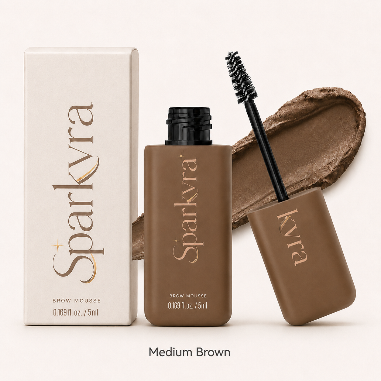 SPARKVRA™ Fluffy Brow Mousse for Flat, Sparse Brows