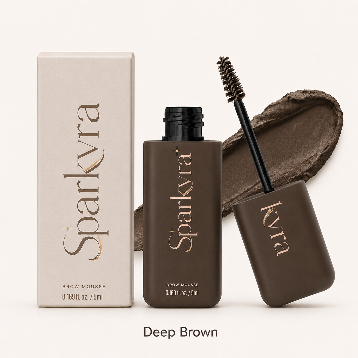 SPARKVRA™ Fluffy Brow Mousse for Flat, Sparse Brows