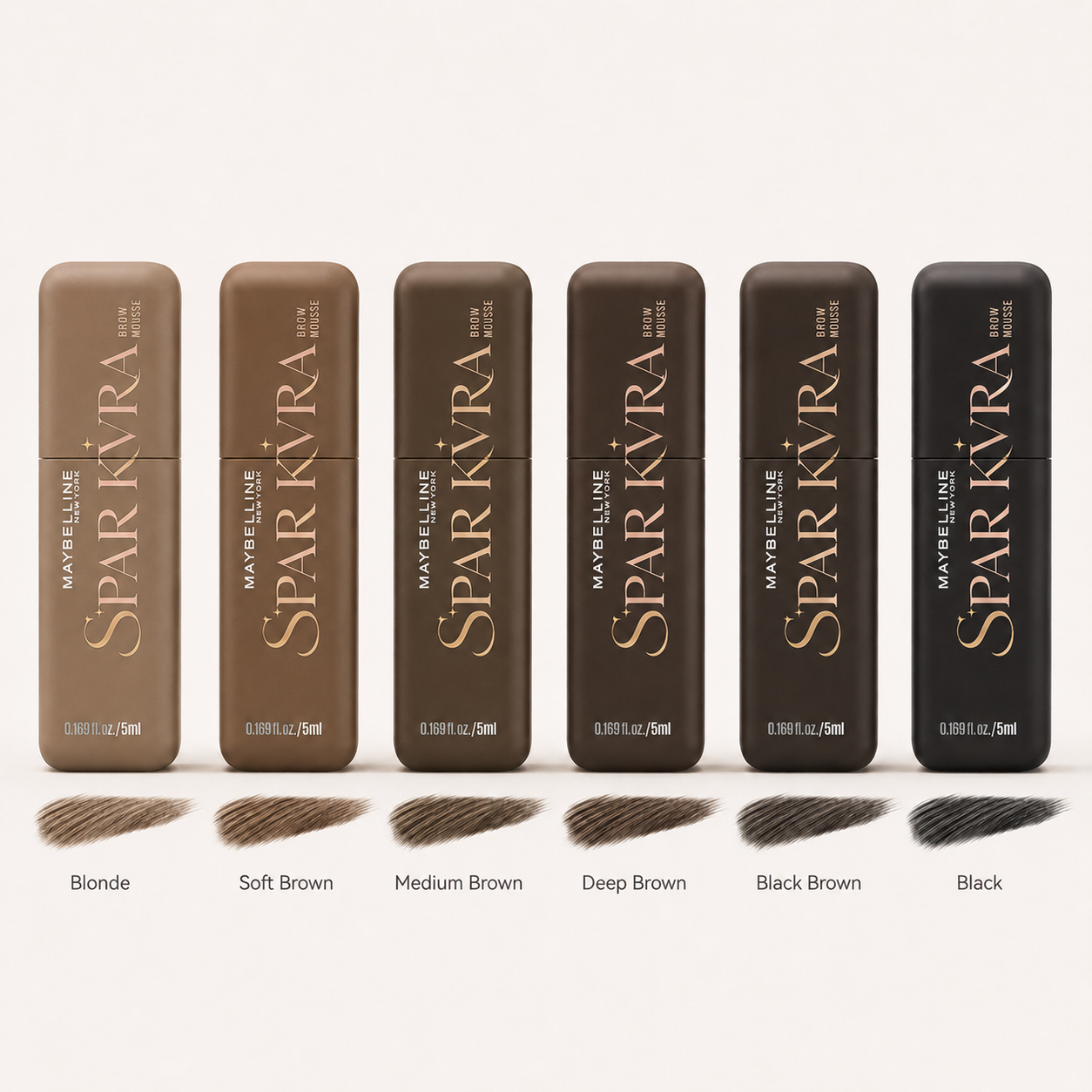 SPARKVRA™ Fluffy Brow Mousse for Flat, Sparse Brows