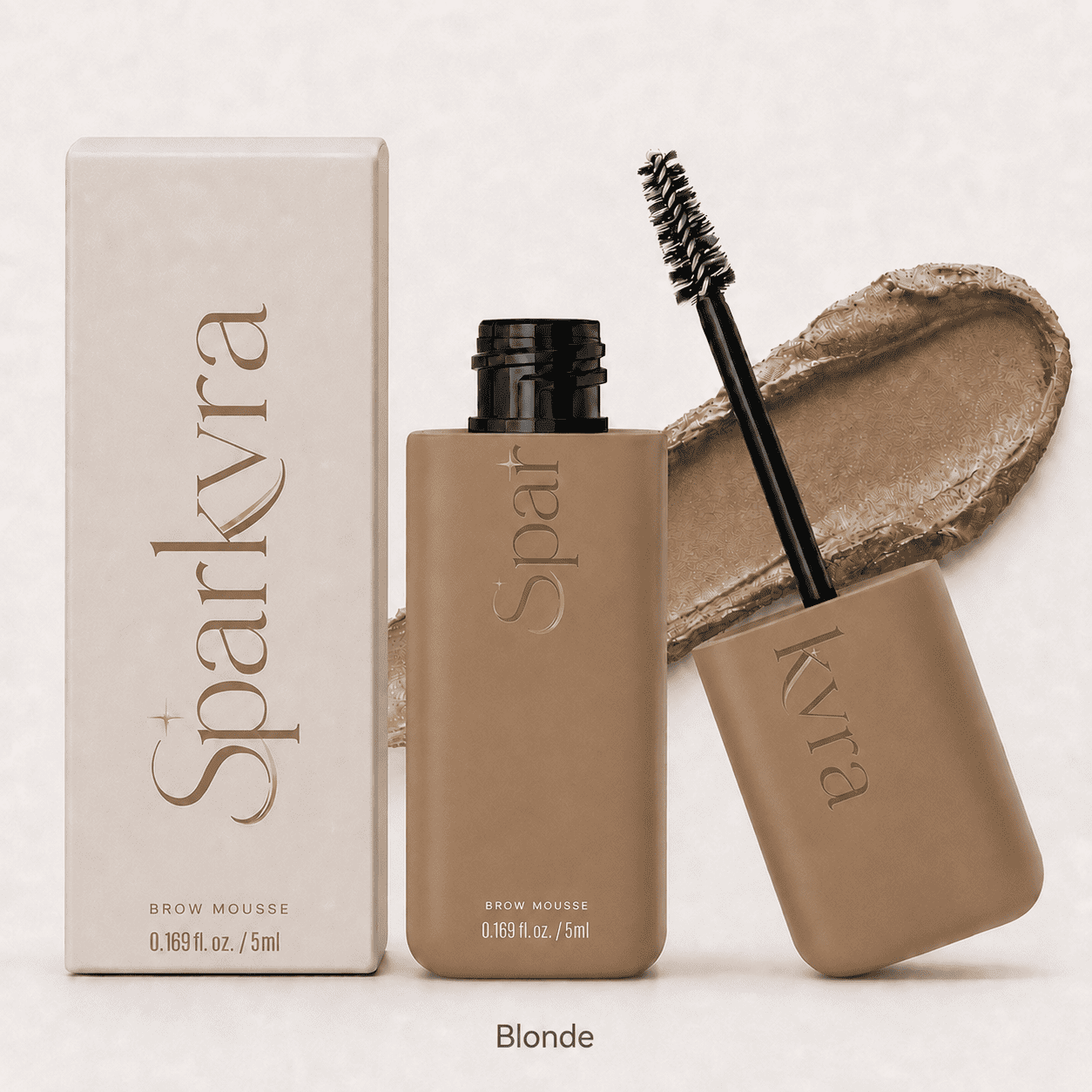 SPARKVRA™ Fluffy Brow Mousse for Flat, Sparse Brows