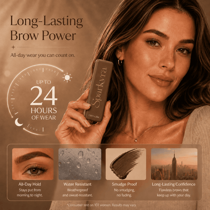 SPARKVRA™ Fluffy Brow Mousse for Flat, Sparse Brows