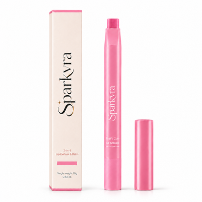 SPARKVRA™ 2-in-1 Lip Definer & Balm: Define, Fill, and Hydrate in One Swipe