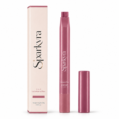 SPARKVRA™ 2-in-1 Lip Definer & Balm: Define, Fill, and Hydrate in One Swipe