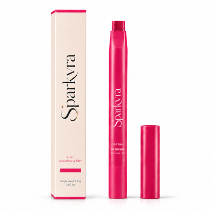 SPARKVRA™ 2-in-1 Lip Definer & Balm: Define, Fill, and Hydrate in One Swipe