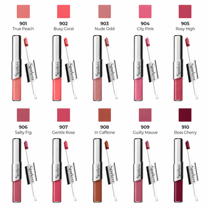 SPARKVRA™ Perfect Twin Lip — 2-in-1 Matte Color & Glossy Shine