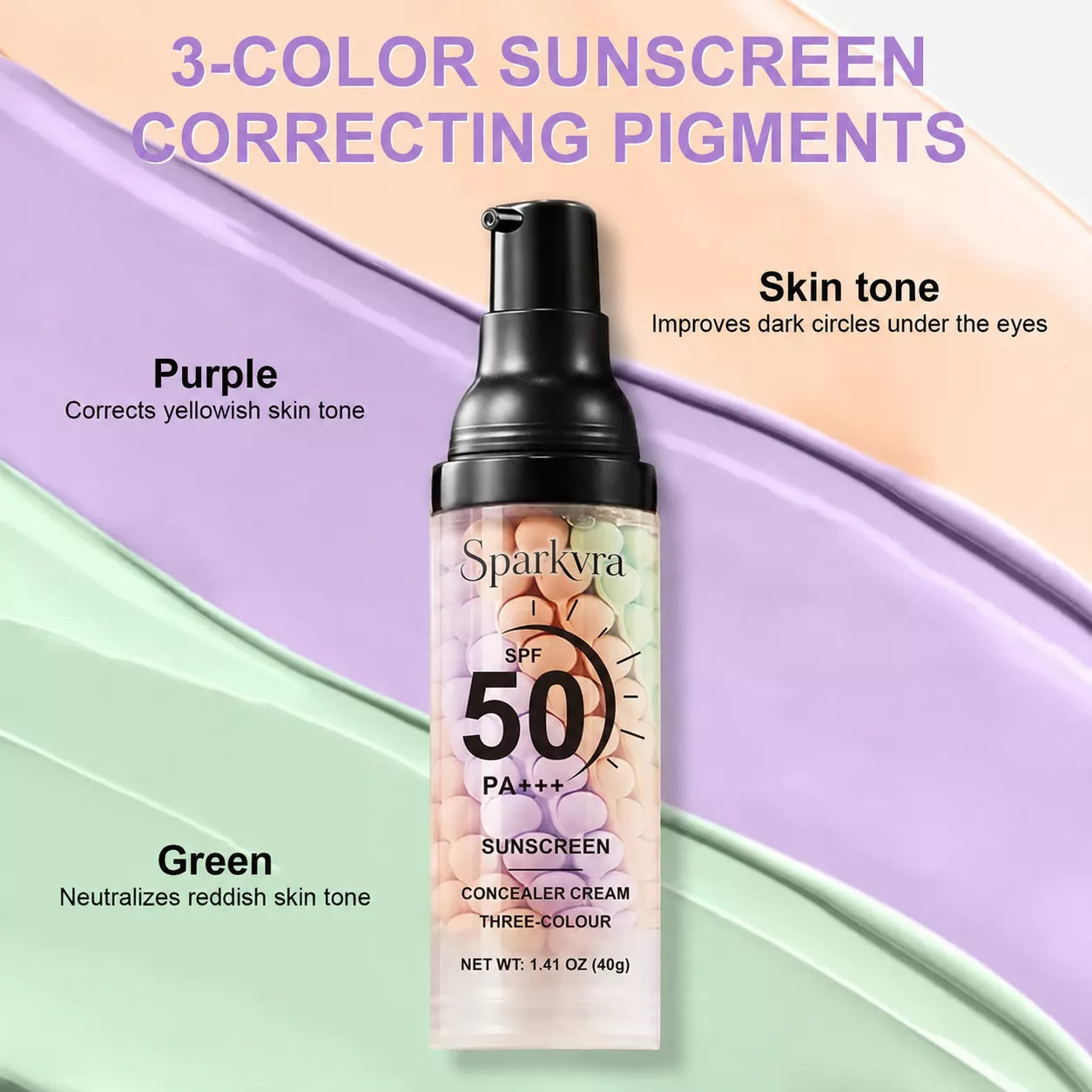 SPARKRAV™ 3-in-1 Color-Correcting Serum SPF 50 PA+++