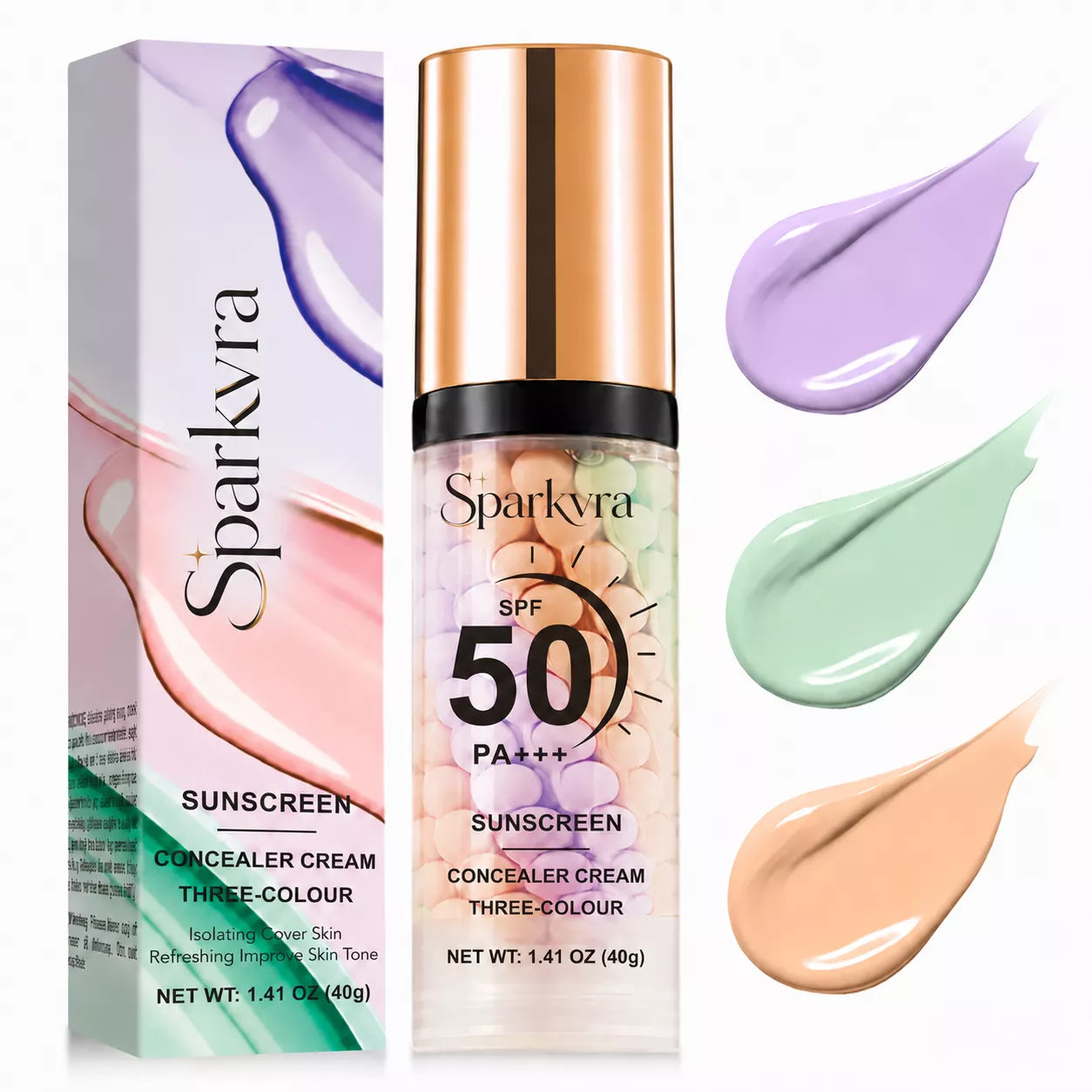 SPARKVRA™ 3-in-1 Color-Correcting Serum SPF 50 PA+++