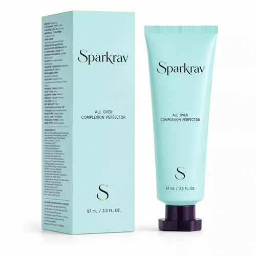 SPARKRAV™ Full Coverage Skin Perfector – Lightweight, Hydrating & Waterproof