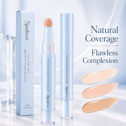 SPARKARV™ 2-in-1 Concealer Pen – Cover Age Spots, Dark Circles & Dull Skin Naturally