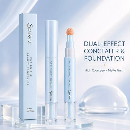 SPARKARV™ 2-in-1 Concealer Pen – Cover Age Spots, Dark Circles & Dull Skin Naturally
